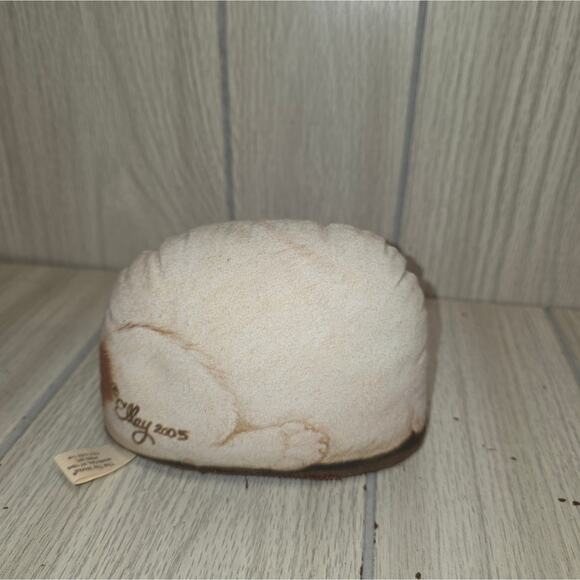 Vtg 2004 Jack Russell Pupper-Weight Dog Puppy Cloth Paper Weight Office Desk - Picture 5 of 5